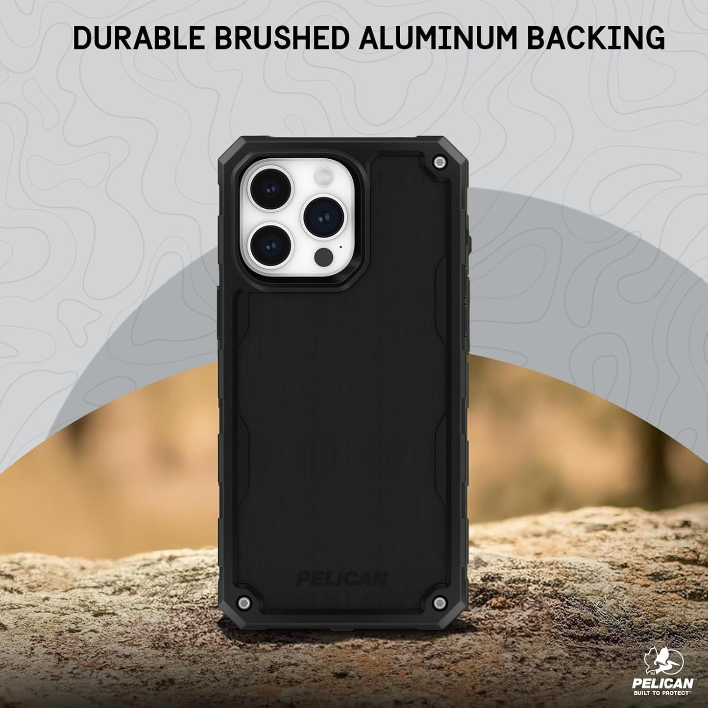 PELICAN SHIELD iPhone15 Pro ケース ブラック