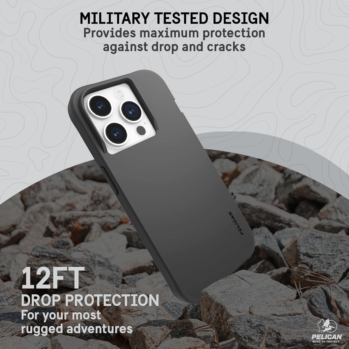 PELICAN RANGER iPhone15用 ケース ブラック