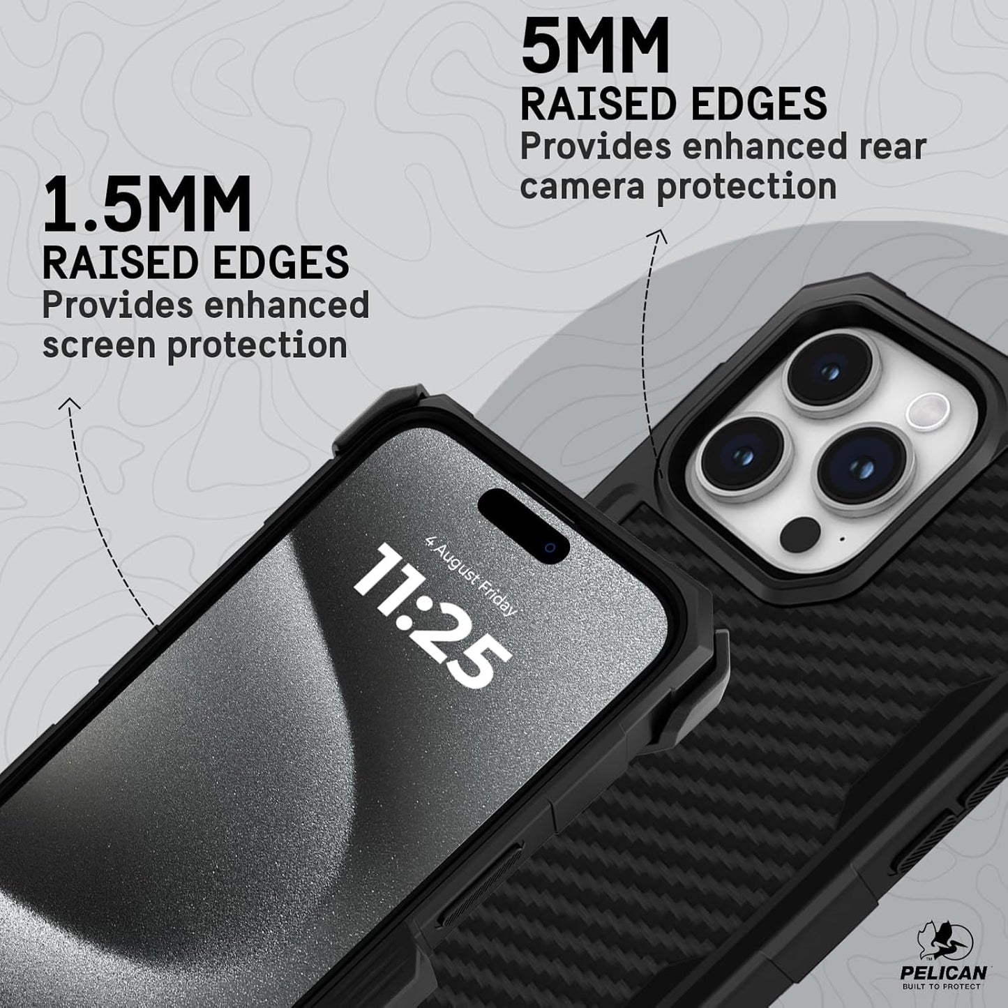 PELICAN SHIELD iPhone15 Pro ケース ケブラー