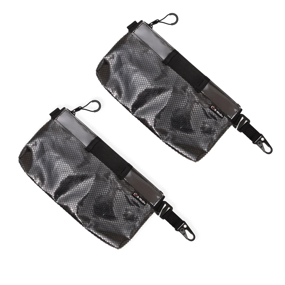 蓋オーガナイザー 1510&1535AIR用 ファスナー付きポケット 2個セット