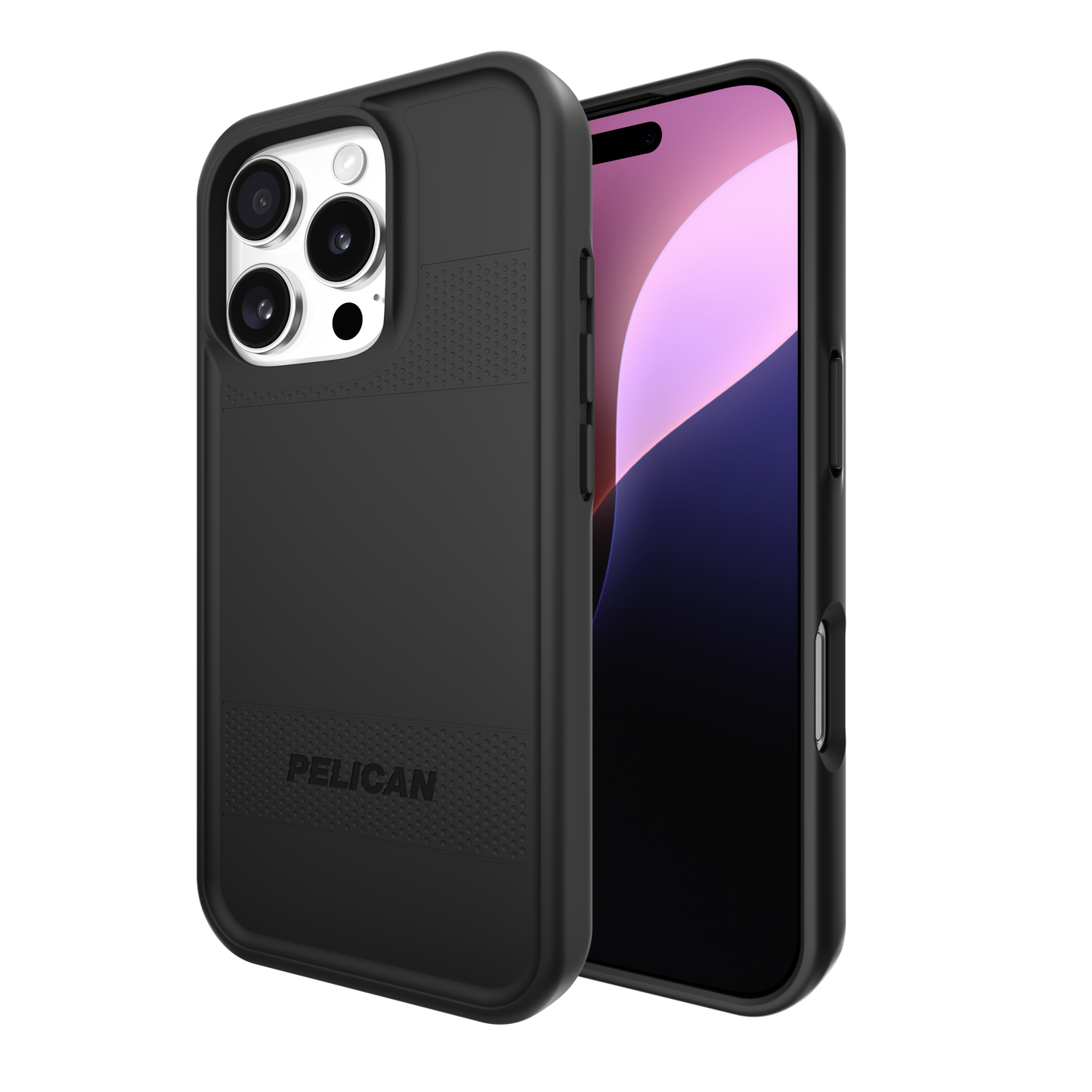 PELICAN PROTECTER iPhone16/16Plus/16Pro/16ProMax/16E/15/14/13 ケース ブラック