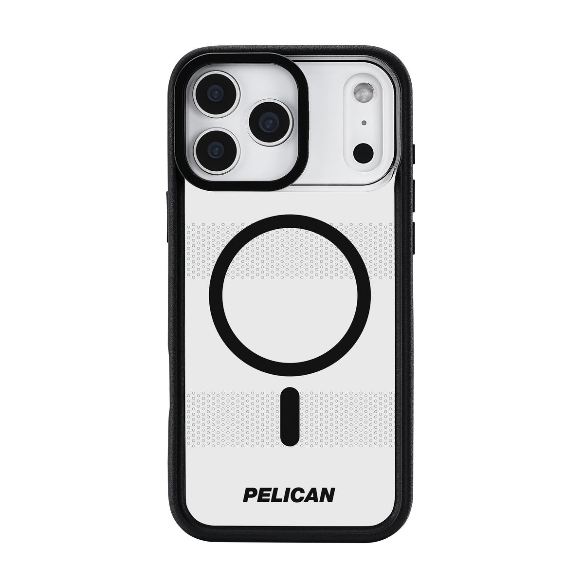 PELICAN PROTECTOR - Clear iPhone17/17 Pro/17 Pro Max用ケース スタンド付き MagSafe対応 クリア