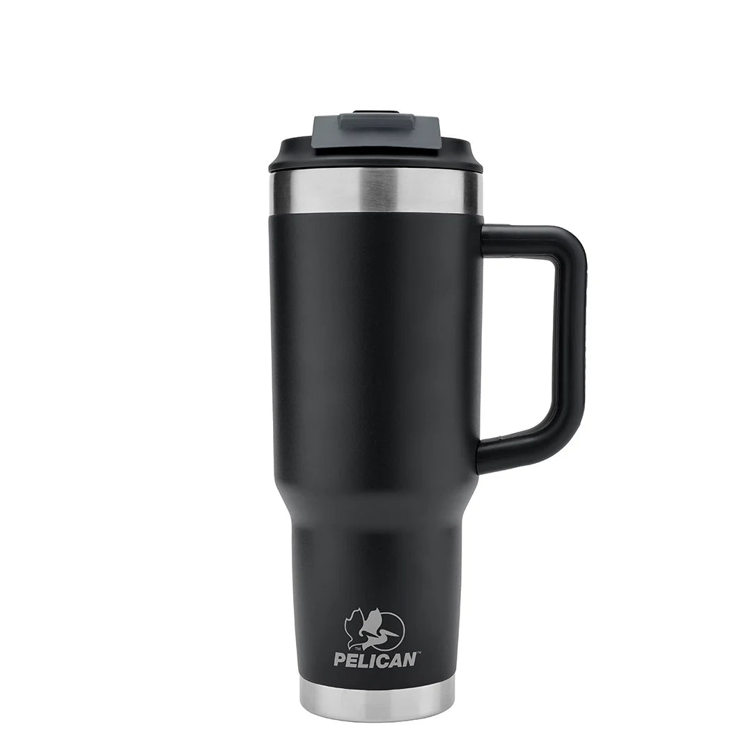 PELICAN POTER DUAL ペリカン ポーター デュアル 40oz/1180ml ダブルウォールステンレスタンブラー [Jet Black]
