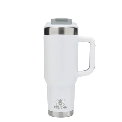 PELICAN POTER DUAL ペリカン ポーター デュアル 40oz/1180ml ダブルウォールステンレスタンブラー [Bright White]