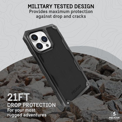 PELICAN SHIELD iPhone15 Pro ケース ブラック