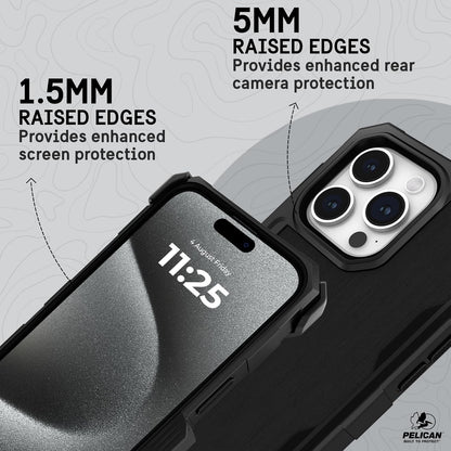 PELICAN SHIELD iPhone15 Pro ケース ブラック