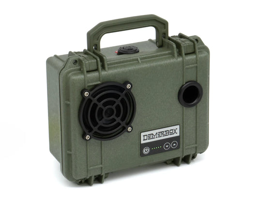 DEMERBOX DB1 防水 Bluetooth スピーカー グリーン [DB1-1150-ODG]