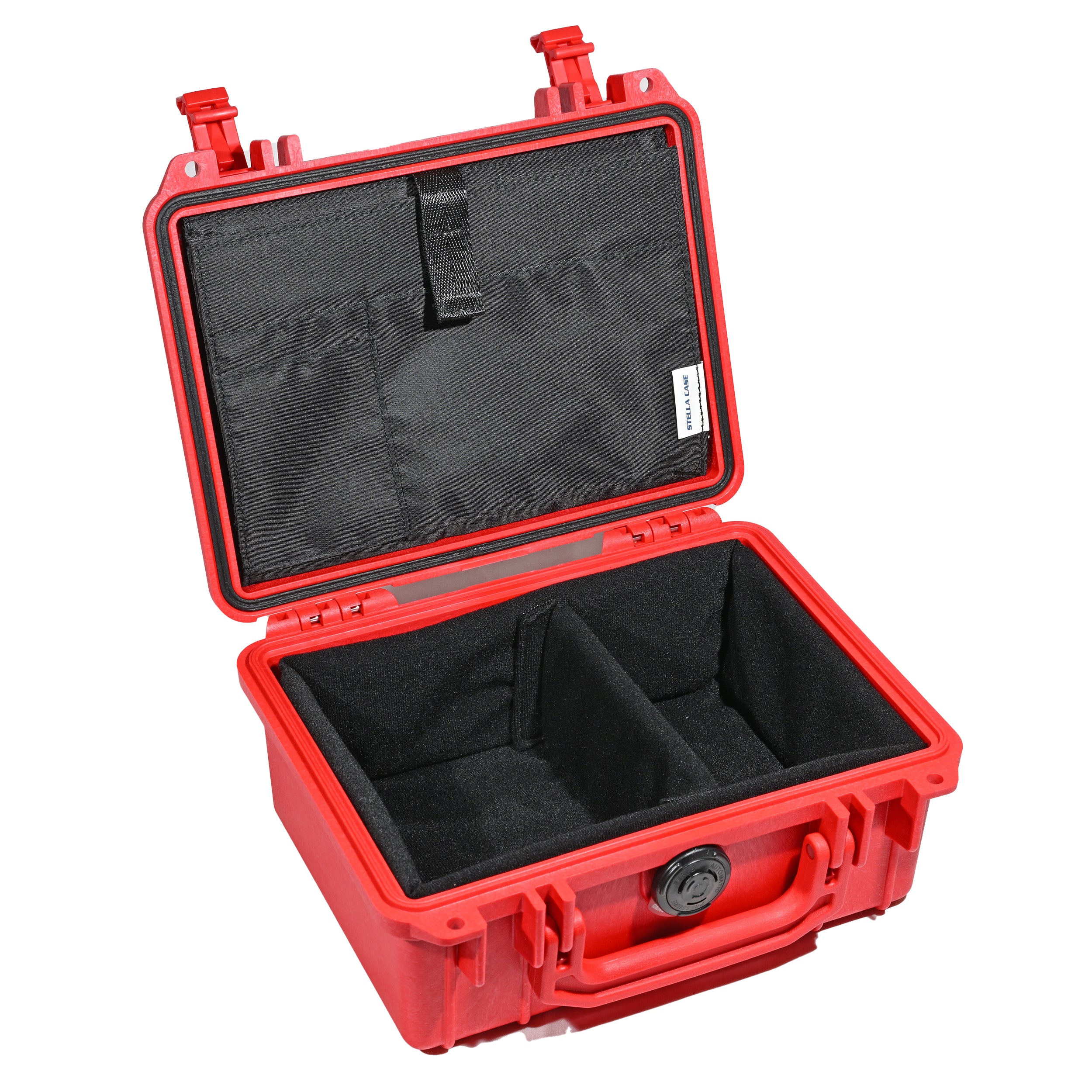 Ruby-Cell 収納ケース 赤 PELICAN 1150 リッドオーガナイザー＆ディバイダーセット STELLA CASE