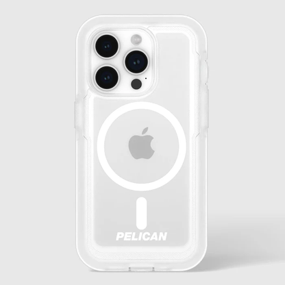 PELICAN VOYAGER - Clear　iPhone15 Pro用ケース　ホルスター付き　MagSafe対応　クリア [PP051500]
