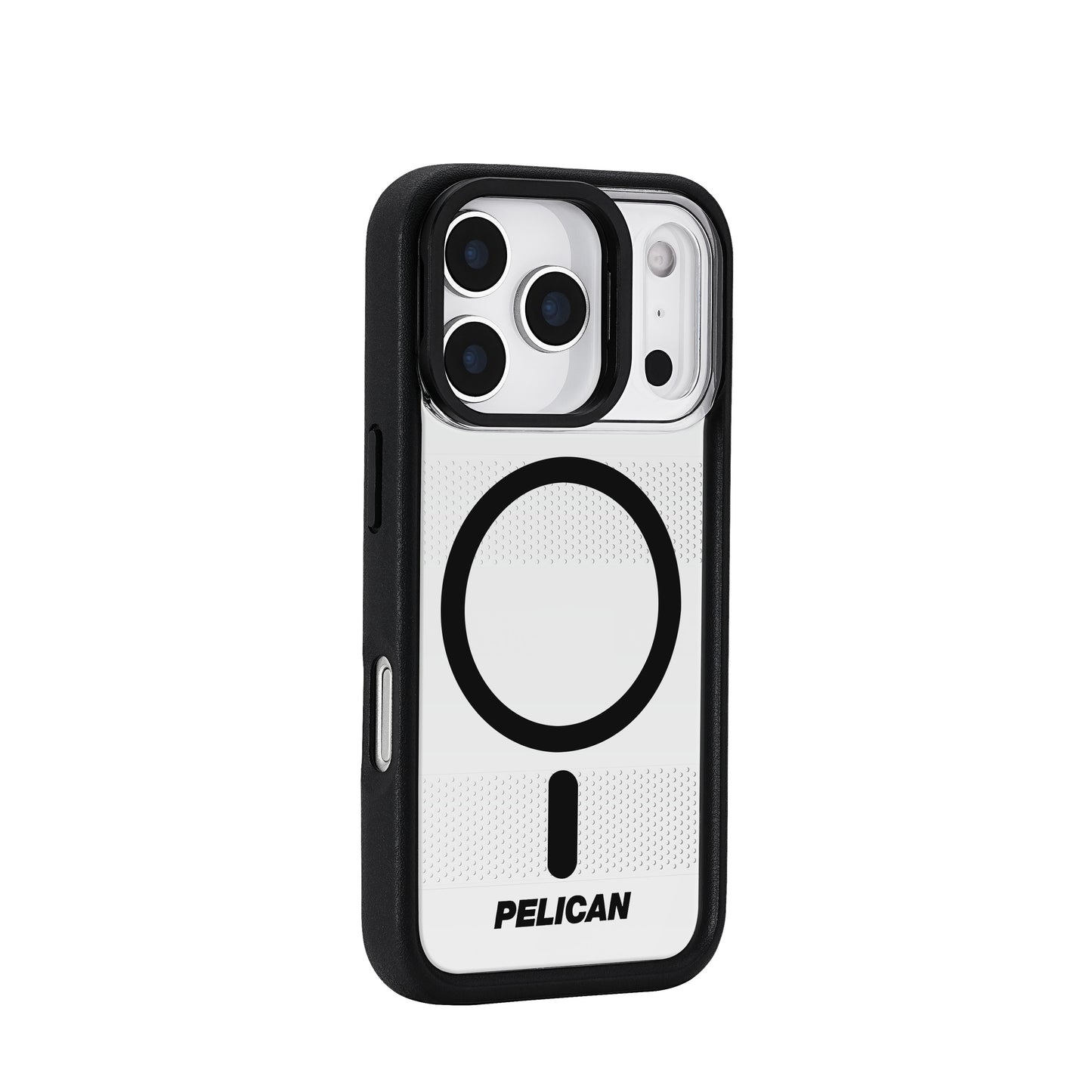 PELICAN PROTECTER iPhone17 Pro用 MagSafe対応 クリア スタンド付き [PP057350]