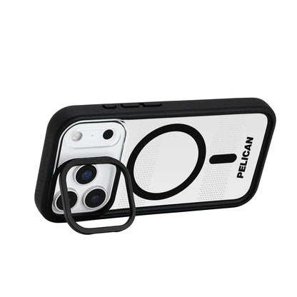 PELICAN PROTECTER iPhone17 Pro用 MagSafe対応 クリア スタンド付き [PP057350]