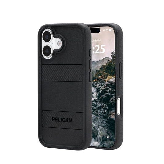 PELICAN PROTECTOR - Black　iPhone17/17 Pro/17 Pro Max用ケース　MagSafe対応　ブラック