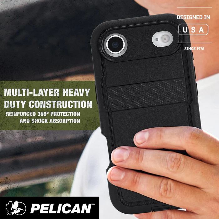 PELICAN VOYAGER iPhone Air用 ケース MagSafe対応 ブラック [PP057516]
