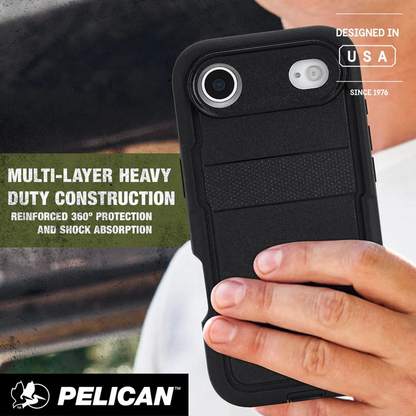 PELICAN VOYAGER iPhone Air用 ケース MagSafe対応 ブラック [PP057516]