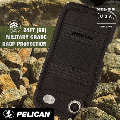 PELICAN VOYAGER iPhone Air用 ケース MagSafe対応 ブラック [PP057516]