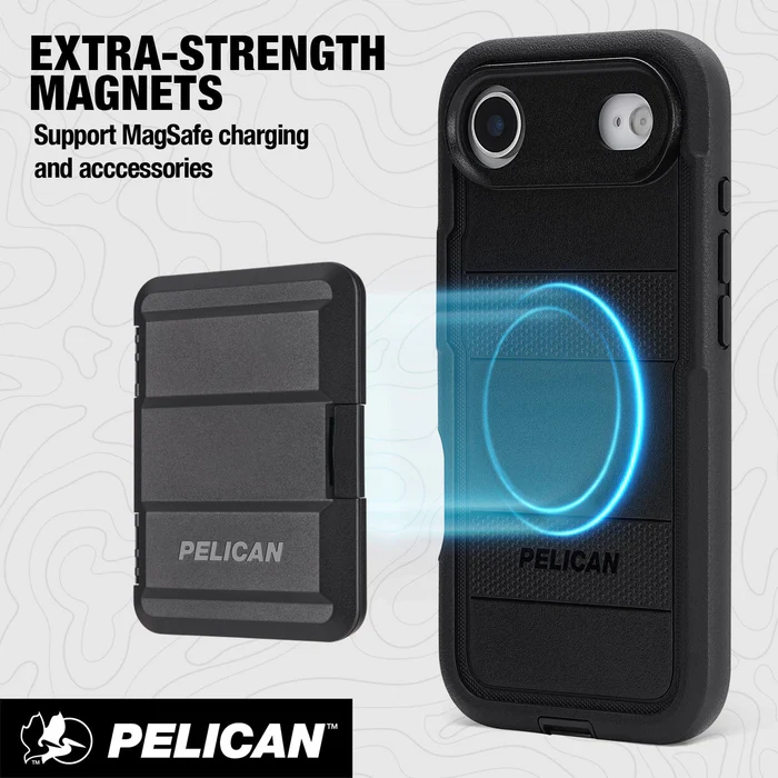 PELICAN VOYAGER iPhone Air用 ケース MagSafe対応 ブラック [PP057516]
