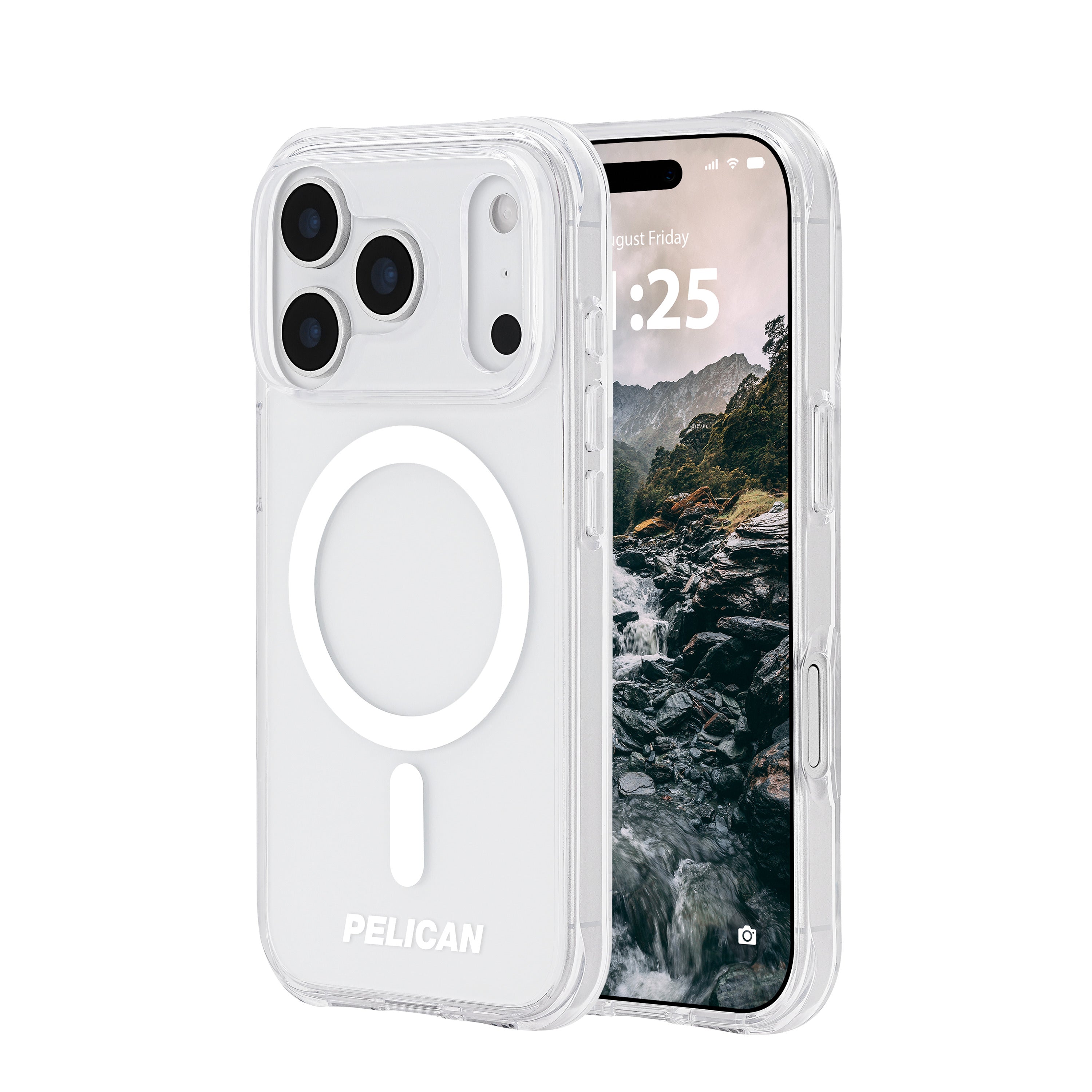 d i @ro ペリカンバッグ PELICAN RANGER iPhone17 Pro用 ケース MagSafe対応 クリア [PP058682