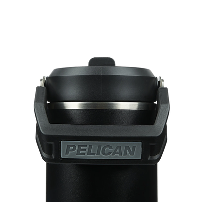 PELICAN PACIFIC ペリカン パシフィック 26oz/769ml ダブルウォールステンレスウォーターボトル [Jet Black]