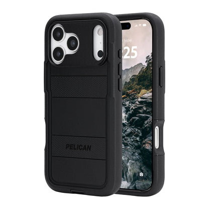 PELICAN VOYAGER iPhone17 Pro Max用 ケース MagSafe対応 ブラック [PP057278]