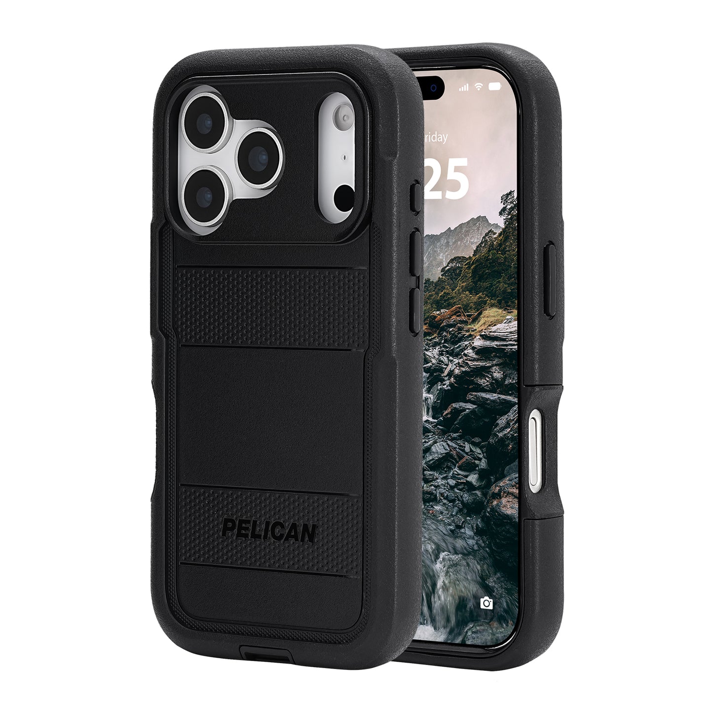 PELICAN VOYAGER iPhone17 Pro用 ケース MagSafe対応 ブラック [PP057352]