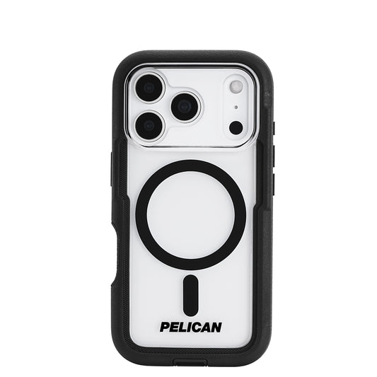 PELICAN VOYAGER iPhone17 Pro用 ケース MagSafe対応 ブラック/クリア [PP057860]