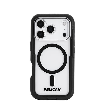 PELICAN VOYAGER iPhone17 Pro用 ケース MagSafe対応 ブラック/クリア [PP057860]