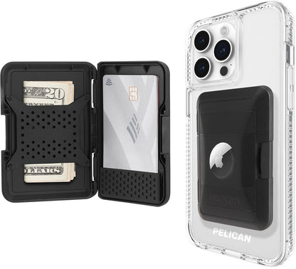 PELICAN PROTECTER MagSafe対応 AirTag収納付き ウォレット