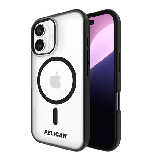 PELICAN RANGER - Frosted Clear　iPhone16/16 Pro/16 Plus用ケース　MagSafe対応　フロステッドクリア