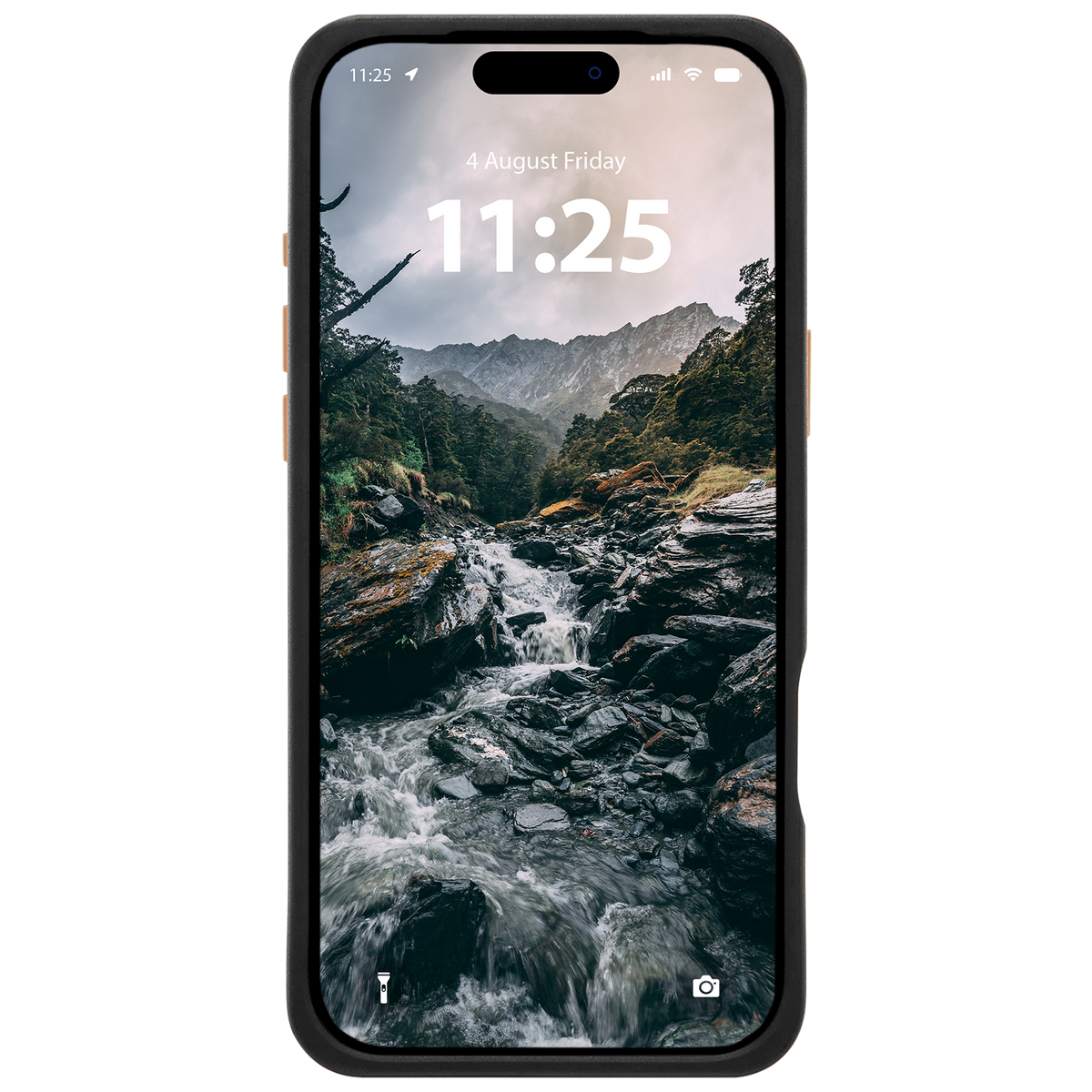 PELICAN VAULT - Black Rip Stop iPhone18 Pro Max/17 Pro Max用ケース　MagSafe対応　ブラックリップストップ　360°回転スタンド付き　[PP061082]