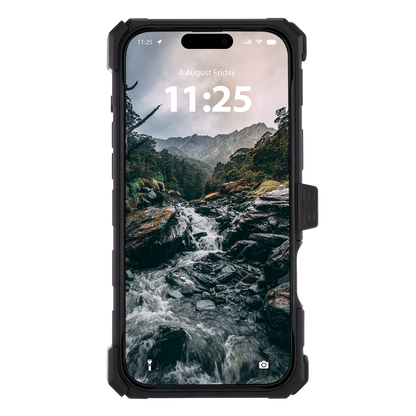 PELICAN SHIELD - Carbon Fiber iPhone18 Pro/17 Pro/18 Pro Max/17 Pro Max用ケース MagSafe対応 カーボンファイバー調