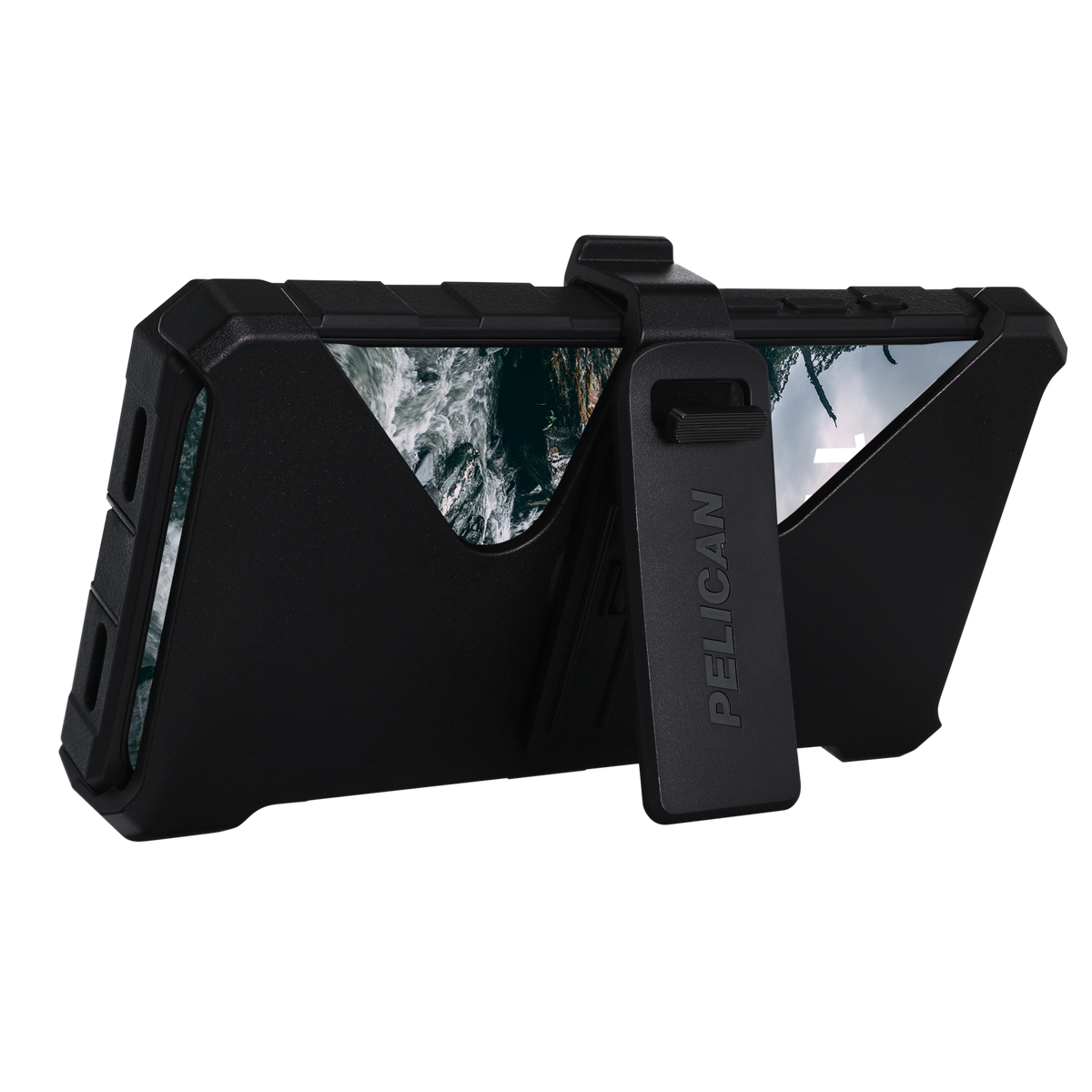 PELICAN SHIELD - Carbon Fiber iPhone18 Pro/17 Pro/18 Pro Max/17 Pro Max用ケース MagSafe対応 カーボンファイバー調
