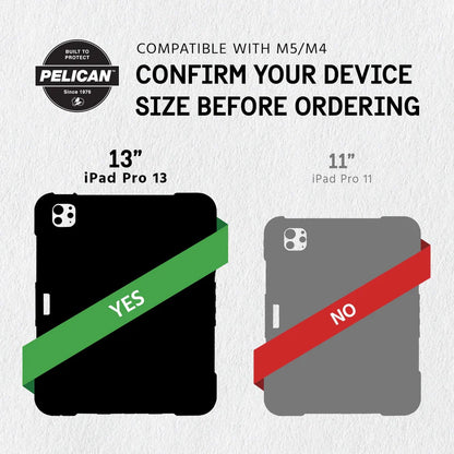 PELICAN VOYAGER iPad Pro 13インチ用 ケース スタンド付き  [PP060494]