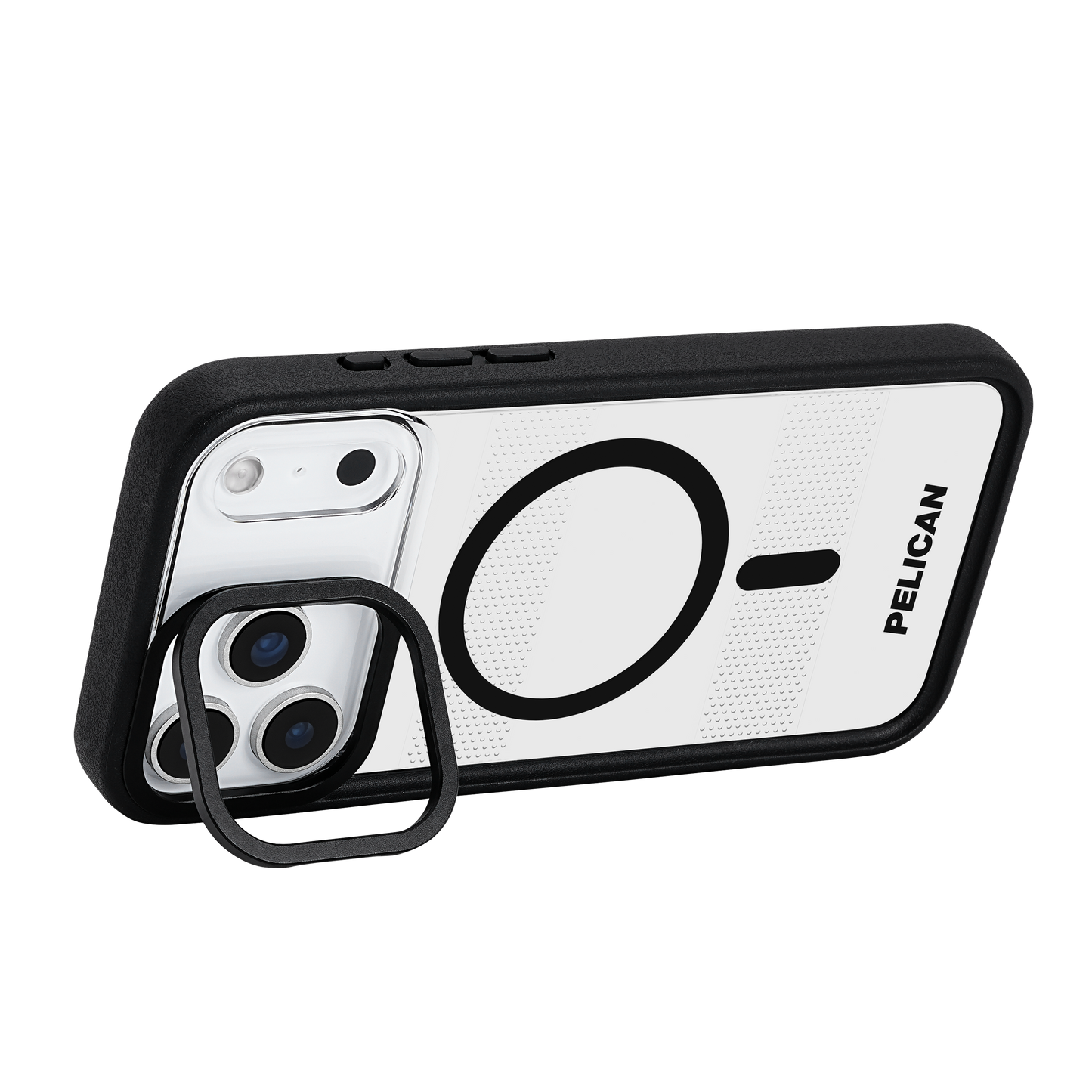 PELICAN PROTECTER iPhone17 Pro Max用 MagSafe対応 クリア スタンド付き [PP057276]