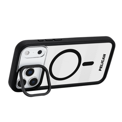 PELICAN PROTECTER iPhone17 Pro Max用 MagSafe対応 クリア スタンド付き [PP057276]