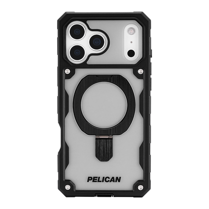 PELICAN SHIELD iPhone17 Pro Max用 ケース MagSafe対応 スモーク スタンド付き [PP057284]