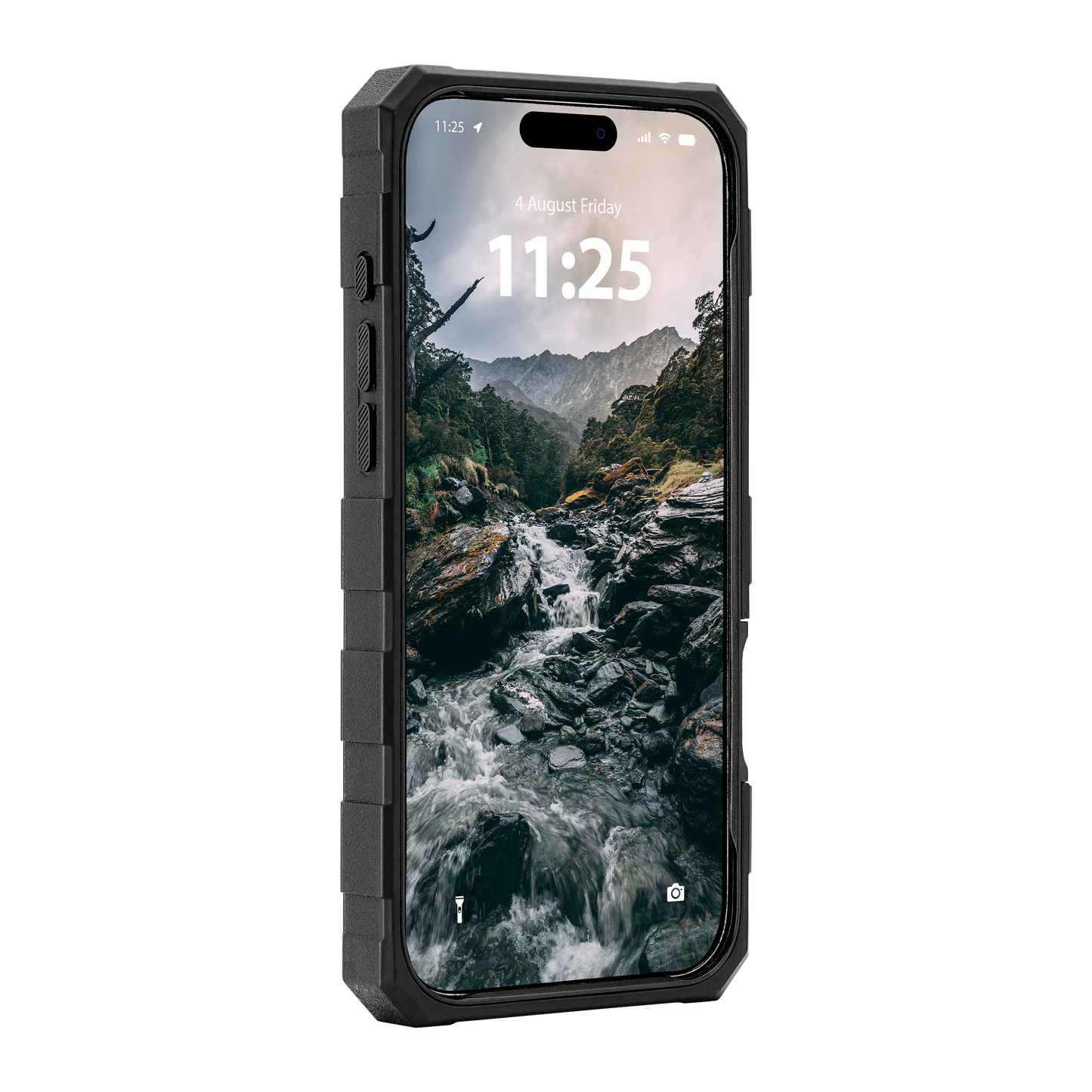 PELICAN SHIELD iPhone17 Pro Max用 ケース MagSafe対応 スモーク スタンド付き [PP057284]