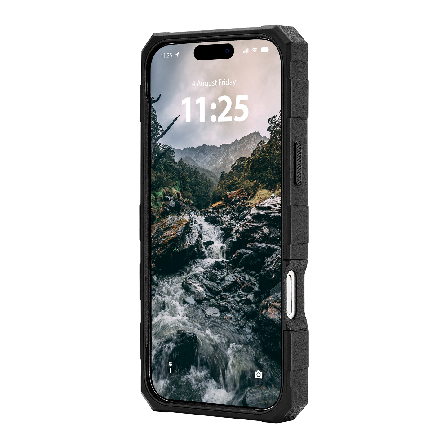 PELICAN SHIELD iPhone17 Pro Max用 ケース MagSafe対応 スモーク スタンド付き [PP057284]