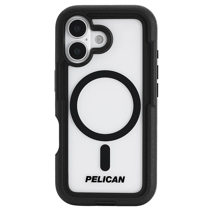PELICAN VOYAGER iPhone17用 ケース MagSafe対応 ブラック/クリア [PP057858]