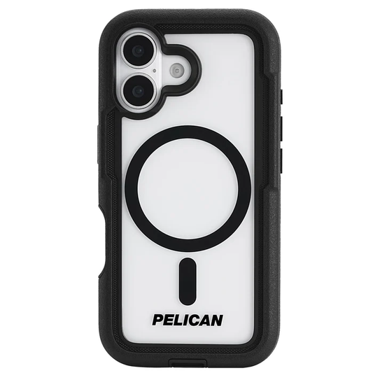 PELICAN VOYAGER iPhone17用 ケース MagSafe対応 ブラック/クリア [PP057858]