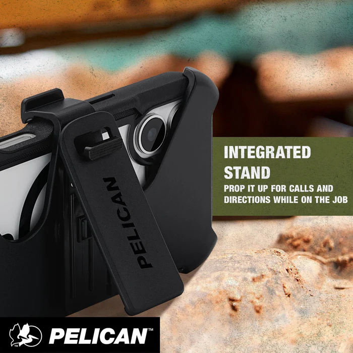 PELICAN VOYAGER iPhone17用 ケース MagSafe対応 ブラック/クリア [PP057858]