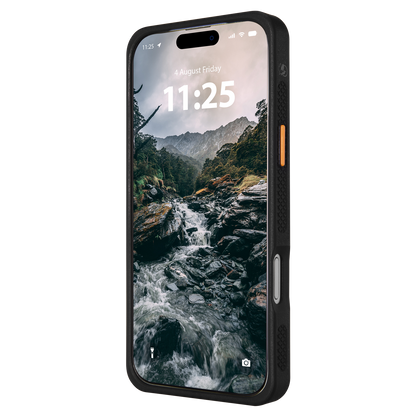 PELICAN VAULT - Smoke iPhone18 Pro/17 Pro/18 Pro Max/17 Pro Max用ケース　MagSafe対応　スモーク　360°回転スタンド付き
