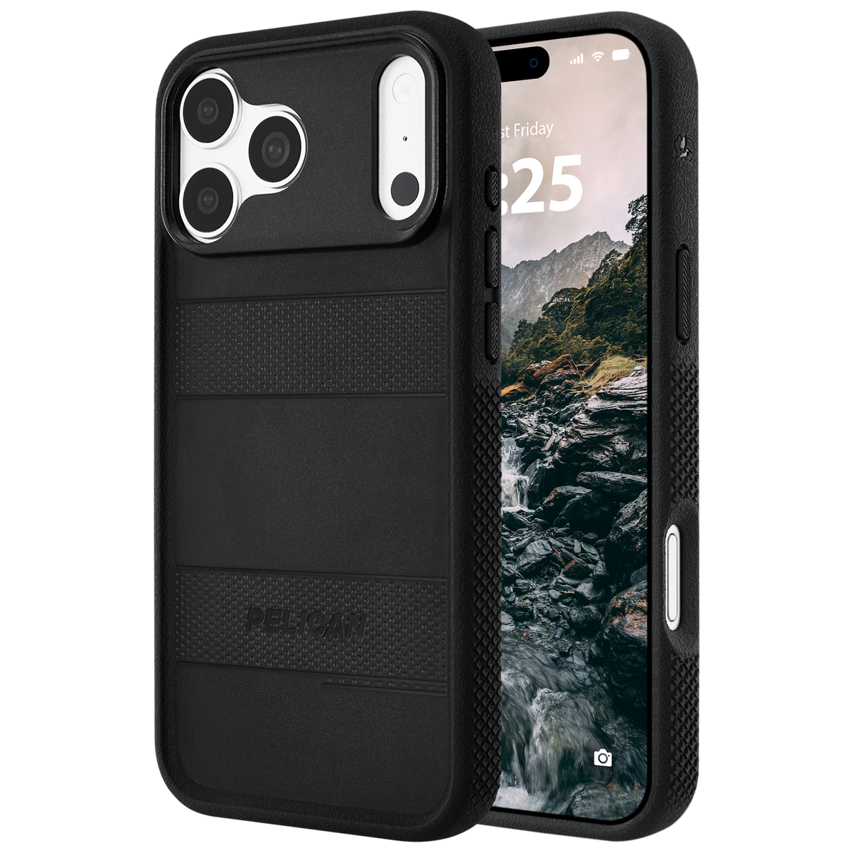 PELICAN PROTECTOR - Black iPhone18 Pro/17 Pro/18 Pro Max/17 Pro Max用 MagSafe対応 ブラック