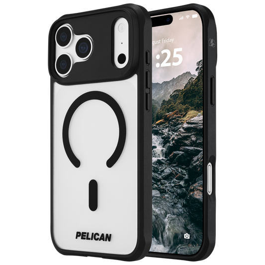PELICAN RANGER - Frosted Clear iPhone18 Pro/17 Pro/18 Pro Max/17 Pro Max用 ケース MagSafe対応 フロステッドクリア