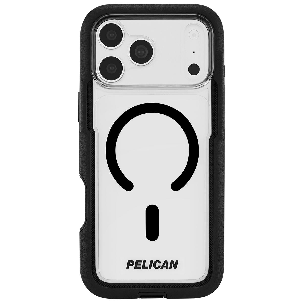 PELICAN VOYAGER - Black/Clear iPhone18 Pro/17 Pro/18 Pro Max/17 Pro Max用 ケース MagSafe対応 ブラック/クリア