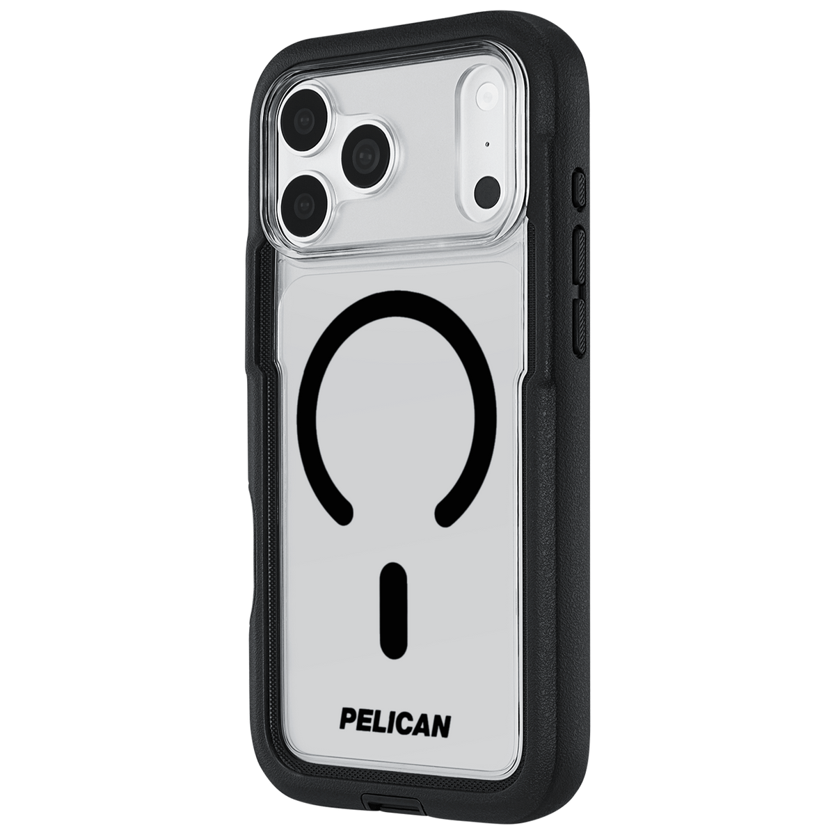 PELICAN VOYAGER - Black/Clear iPhone18 Pro/17 Pro/18 Pro Max/17 Pro Max用 ケース MagSafe対応 ブラック/クリア