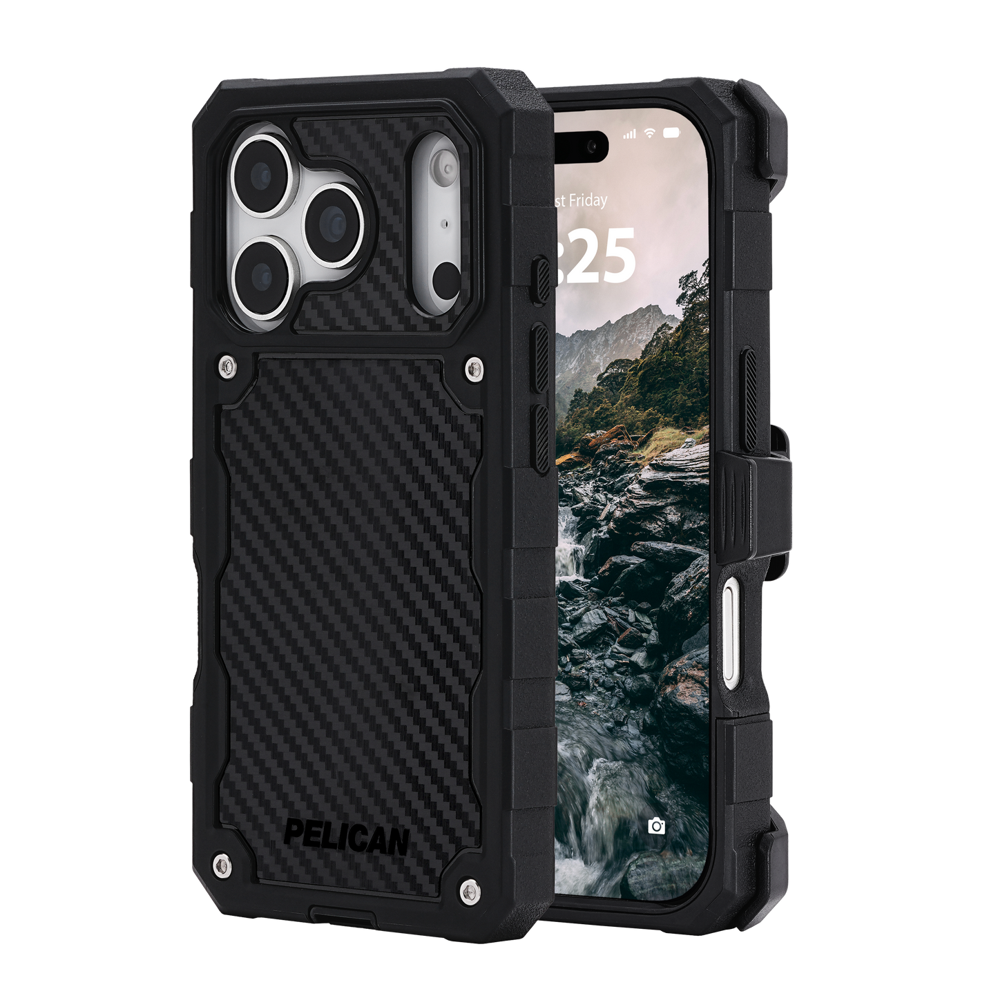PELICAN SHIELD iPhone17 Pro用 ケース MagSafe対応 カーボンファイバー [PP057356]