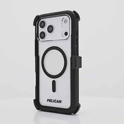 PELICAN VOYAGER iPhone17用 ケース MagSafe対応 ブラック/クリア [PP057858]